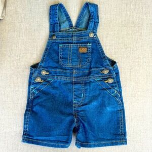 Lee, Overall, Blue, Denim, Shorts, Size 12 Months